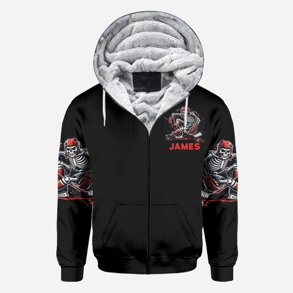 Ne jouez pas avec moi - T-shirt de hockey personnalisé intégral