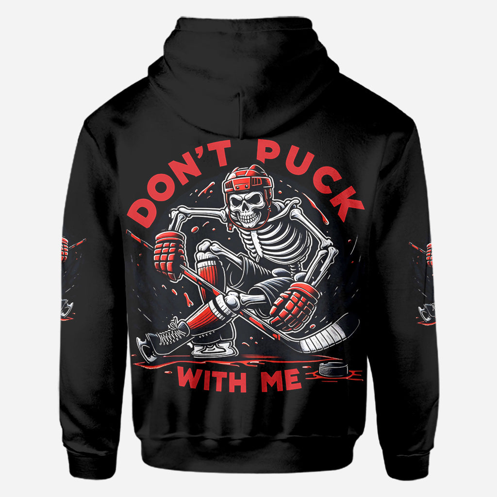 Ne jouez pas avec moi - T-shirt de hockey personnalisé intégral