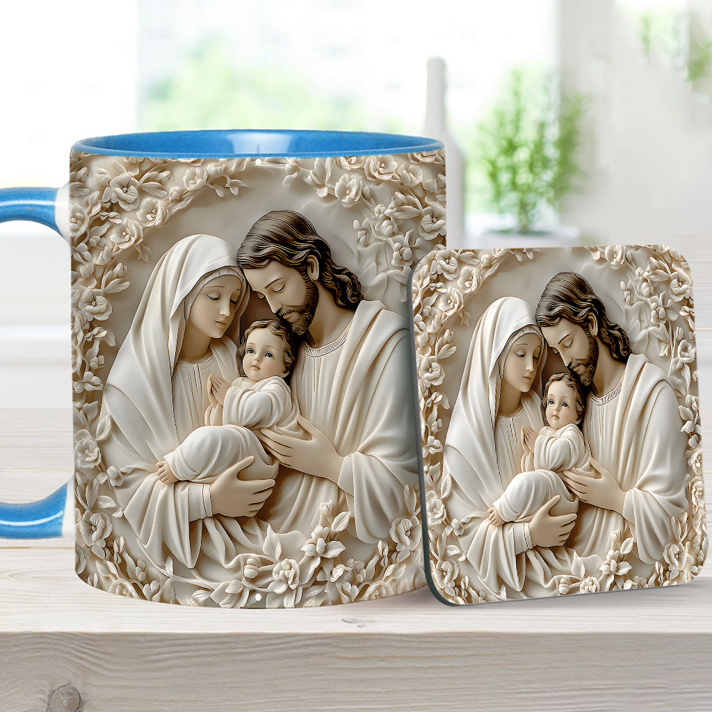 Mug chrétien personnalisé La Sainte Famille