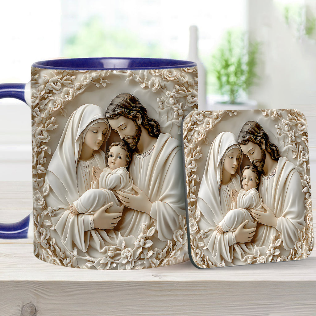 Mug chrétien personnalisé La Sainte Famille