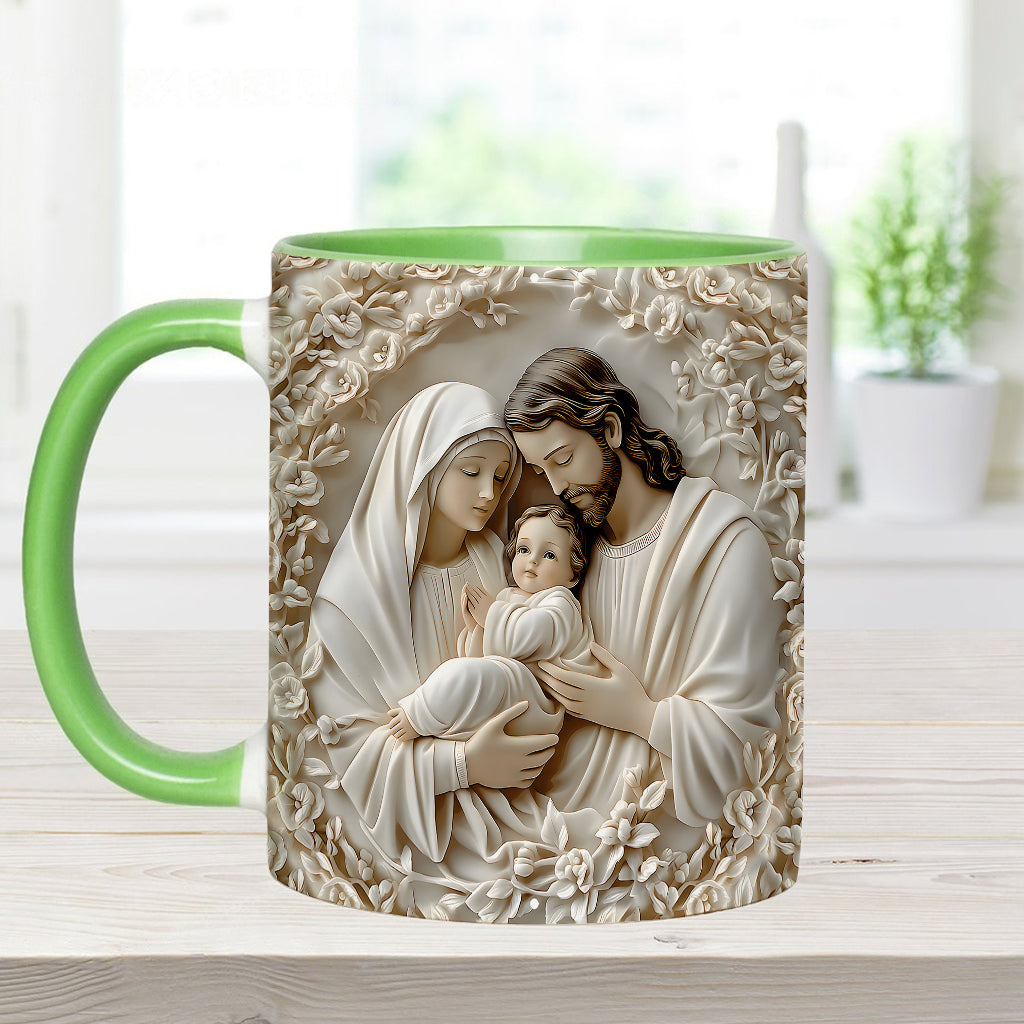 Mug chrétien personnalisé La Sainte Famille