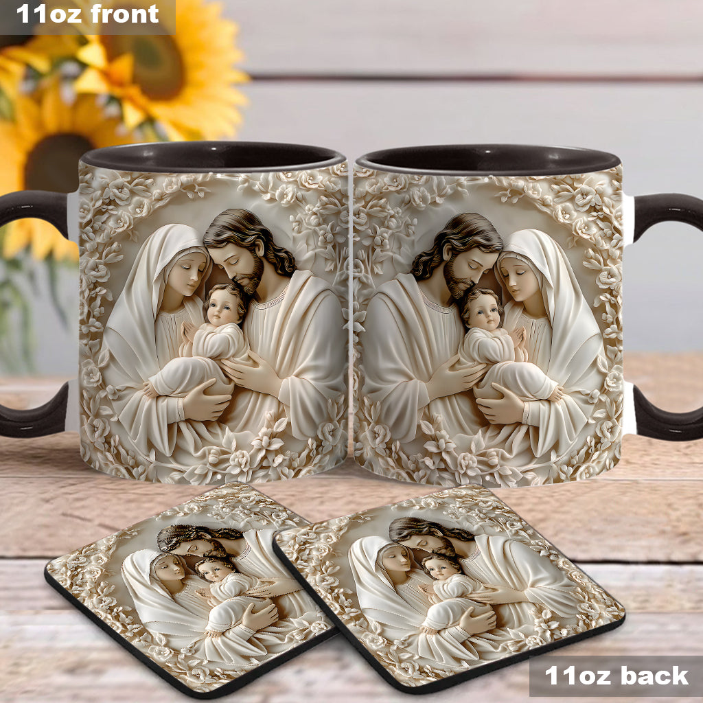 Mug chrétien personnalisé La Sainte Famille