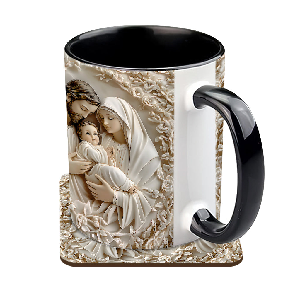 Mug chrétien personnalisé La Sainte Famille