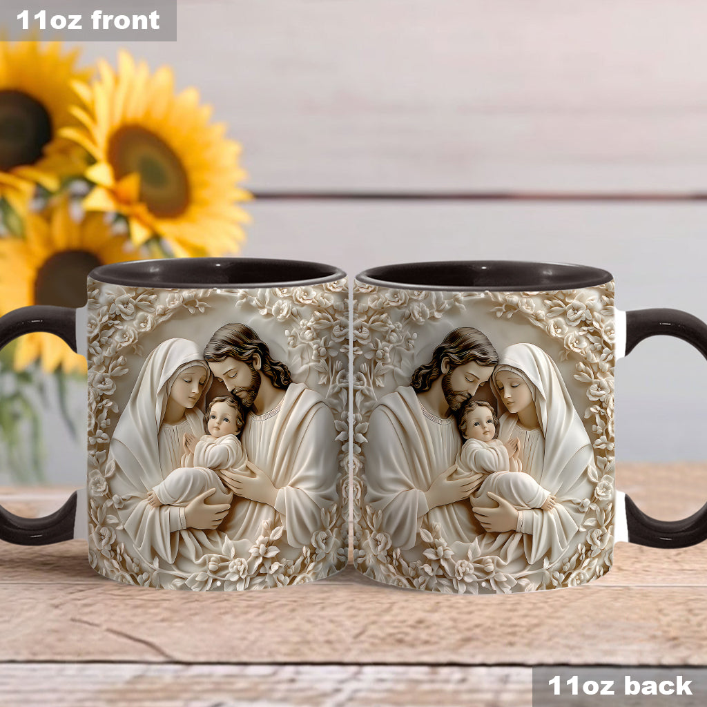Mug chrétien personnalisé La Sainte Famille