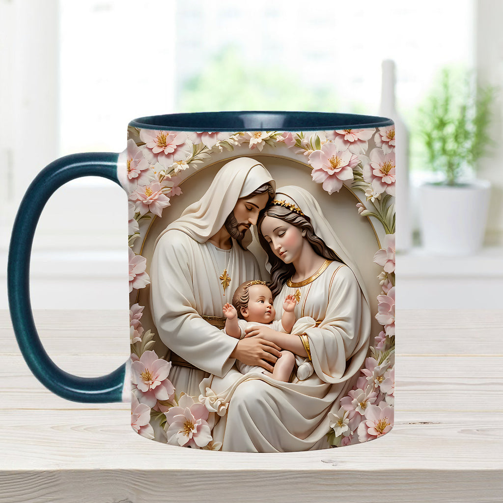Mug chrétien personnalisé La Sainte Famille