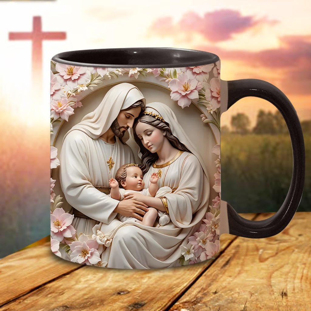 Mug chrétien personnalisé La Sainte Famille