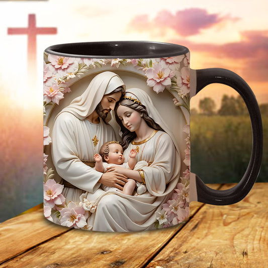 Mug chrétien personnalisé La Sainte Famille
