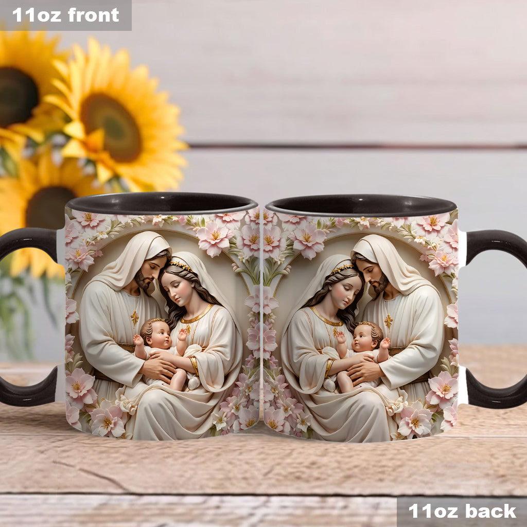 Mug chrétien personnalisé La Sainte Famille