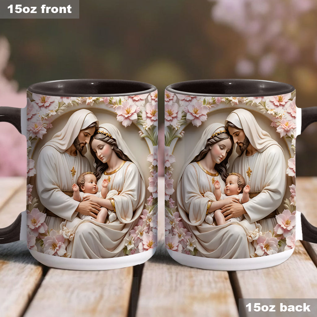 Mug chrétien personnalisé La Sainte Famille