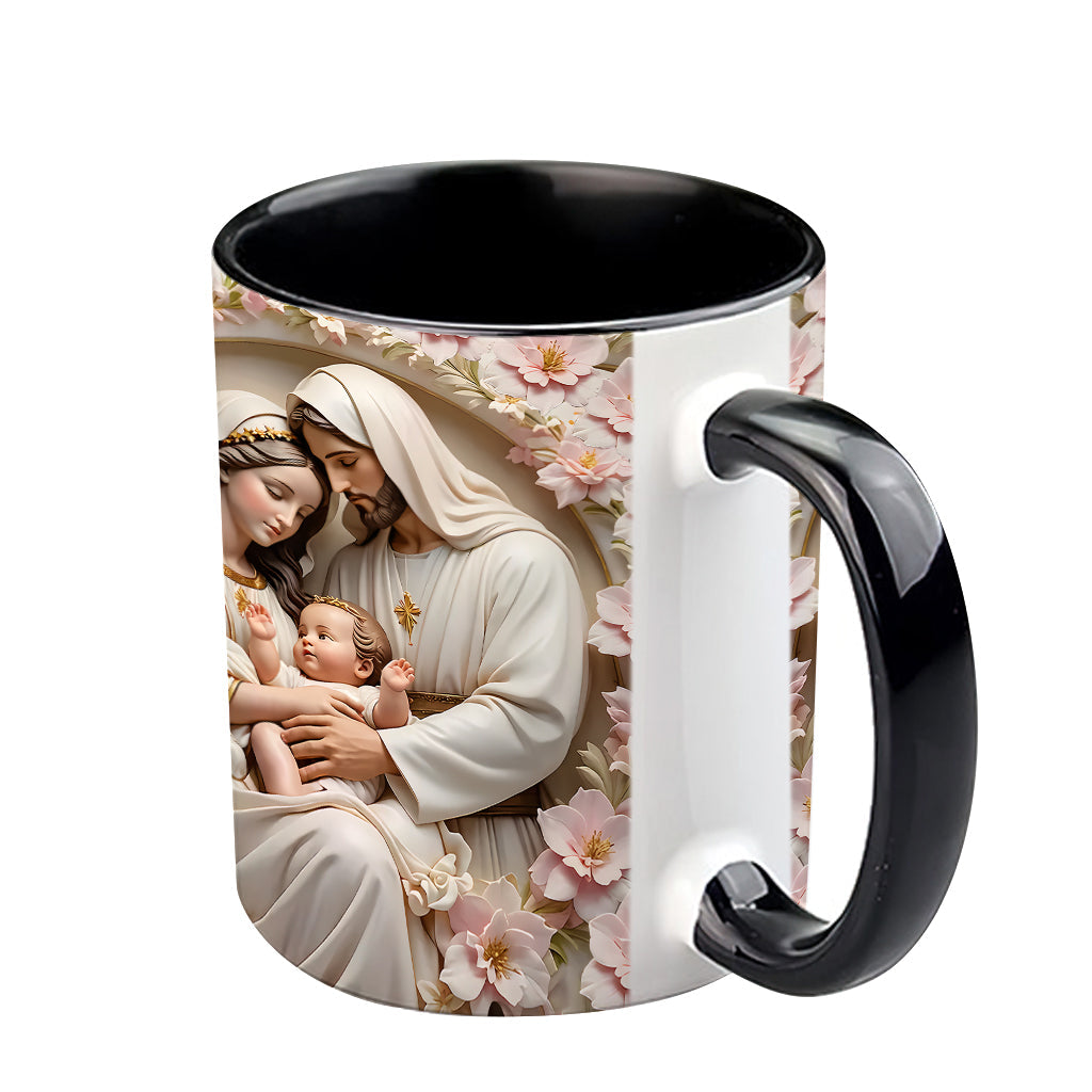 Mug chrétien personnalisé La Sainte Famille