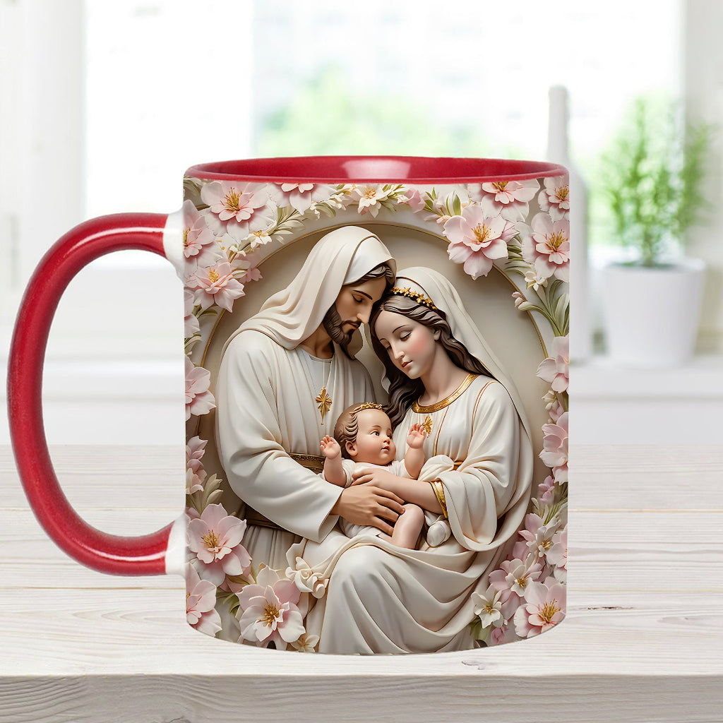 Mug chrétien personnalisé La Sainte Famille