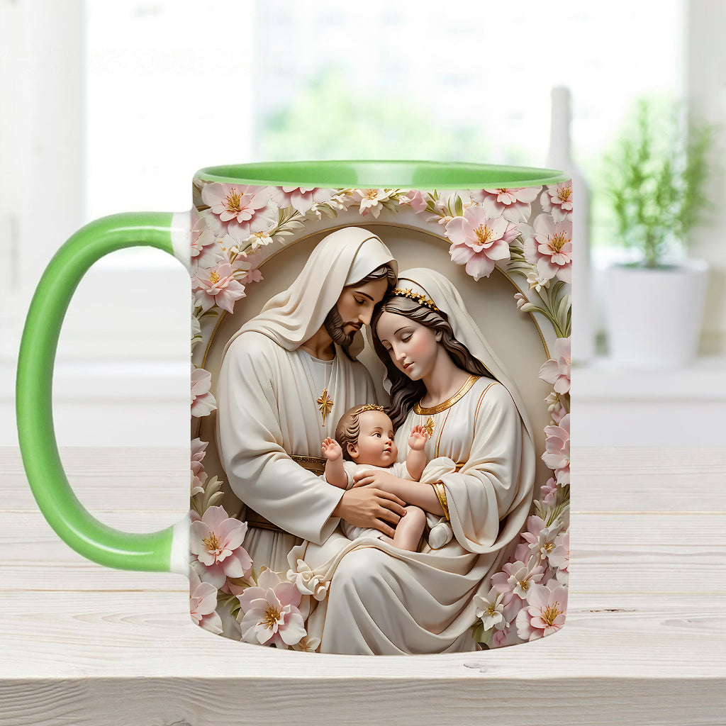 Mug chrétien personnalisé La Sainte Famille