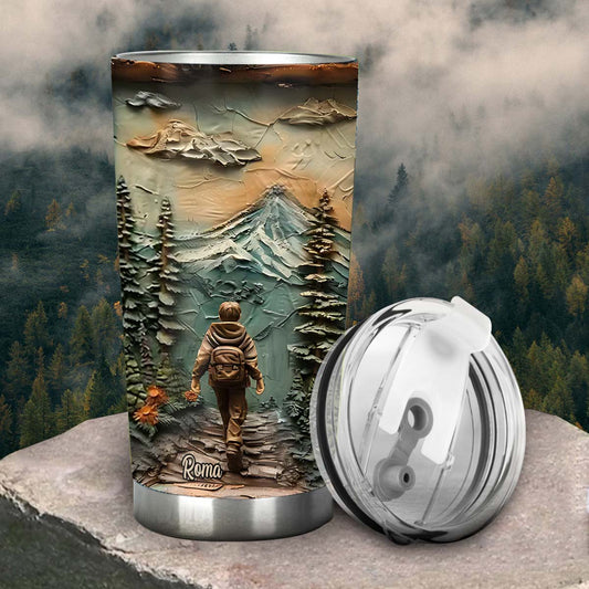 Goods In The Woods - Personalized Hiking Tumbler