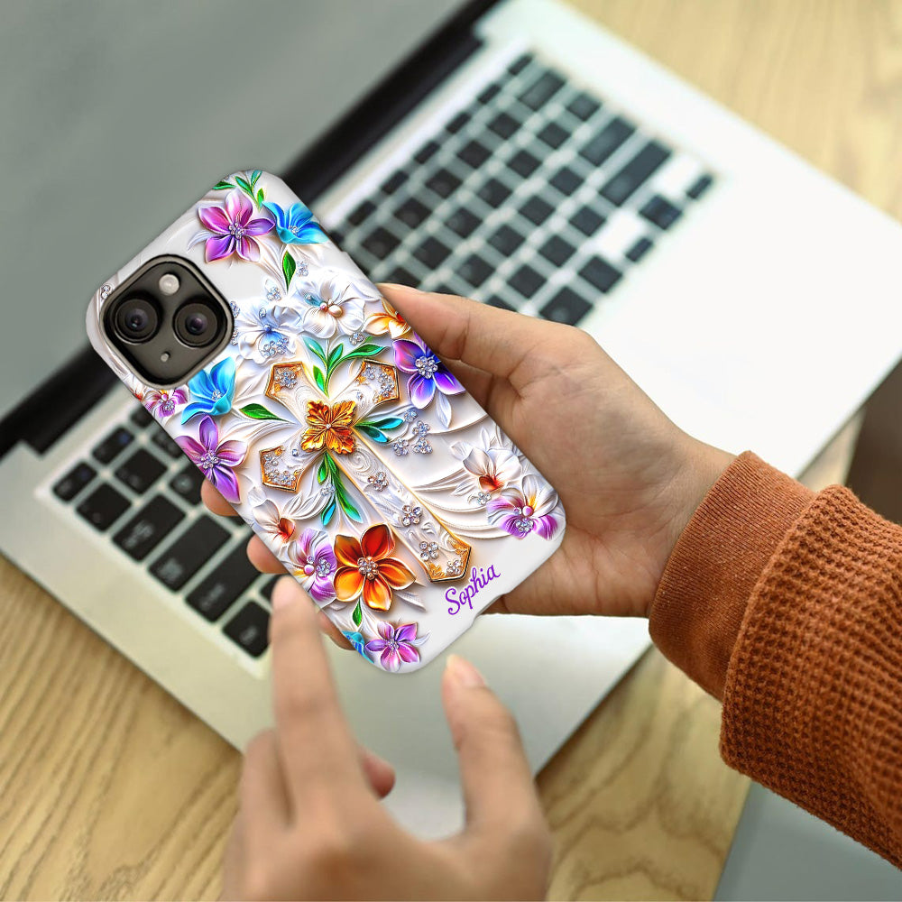 Believe - Personalized Christian Full Print Phone Case