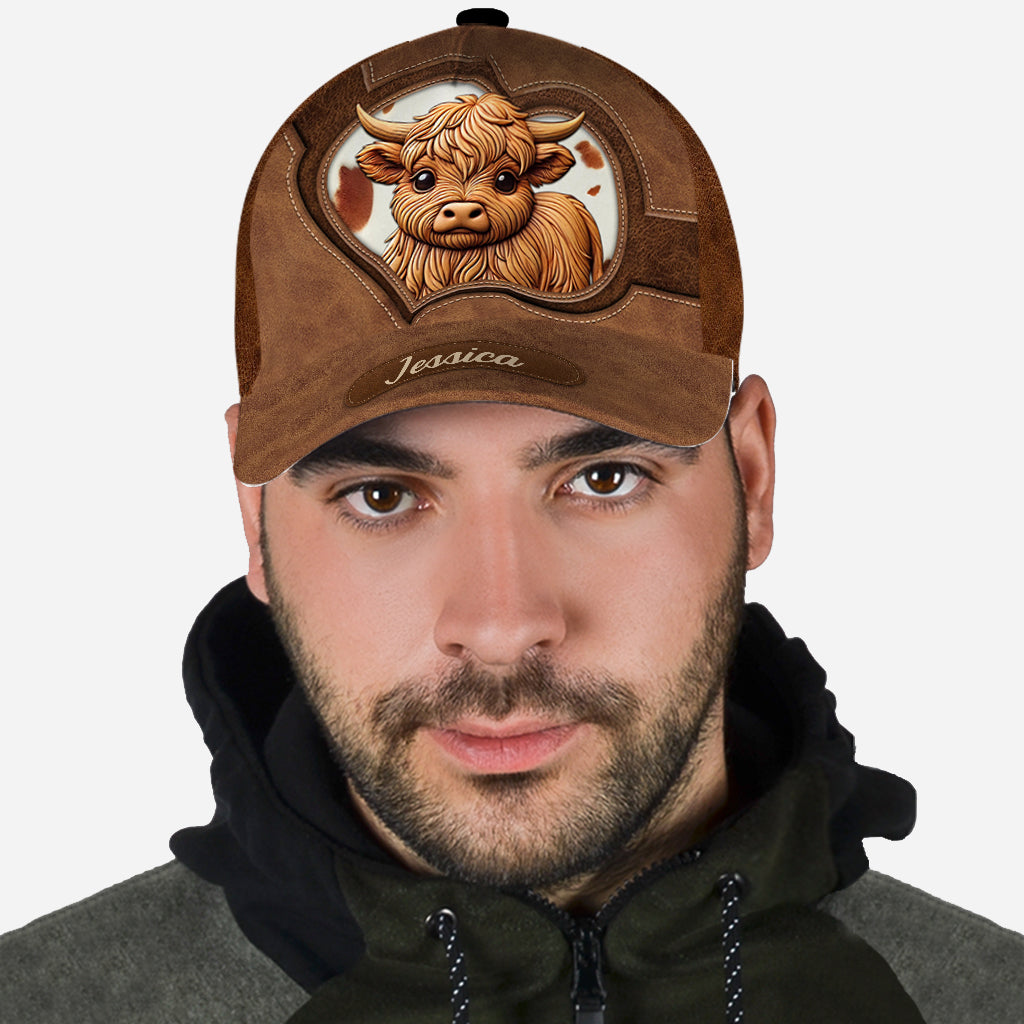 Love Highland Cows - Personalized Classic Cap