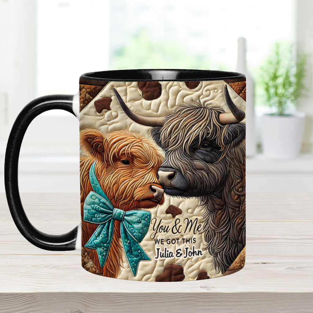 You & Me We Got This - Personalized Accent Mug