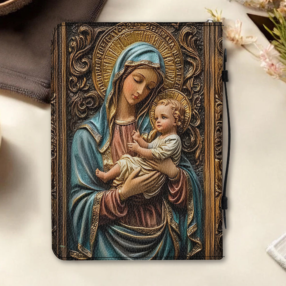 Believer - Personalized Christian Leather Bible Cover Bag