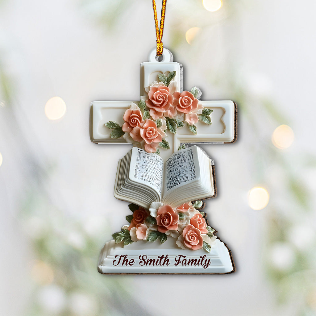 Sainte Famille - Ornement chrétien personnalisé