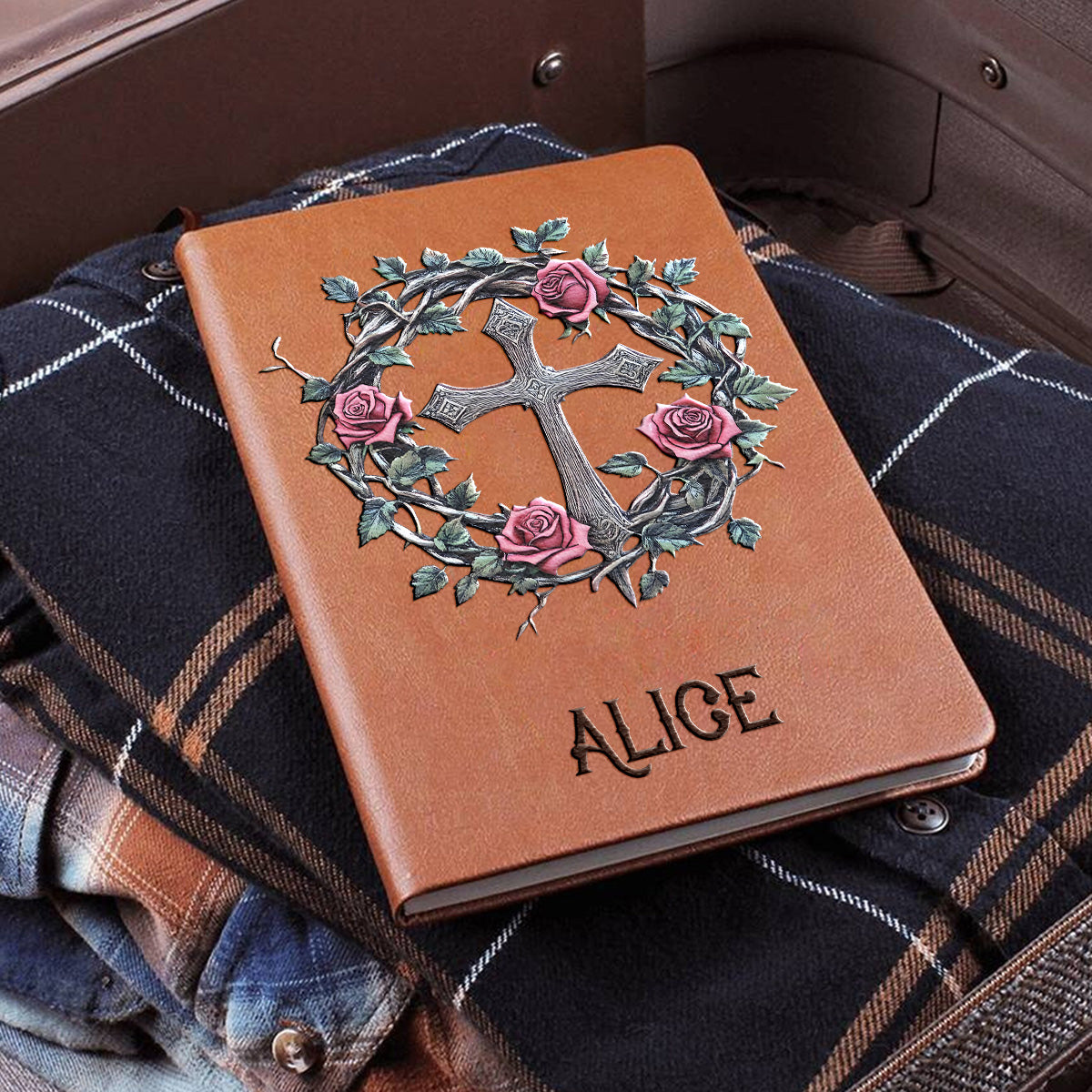 Believer - Personalized Christian Leather Journal