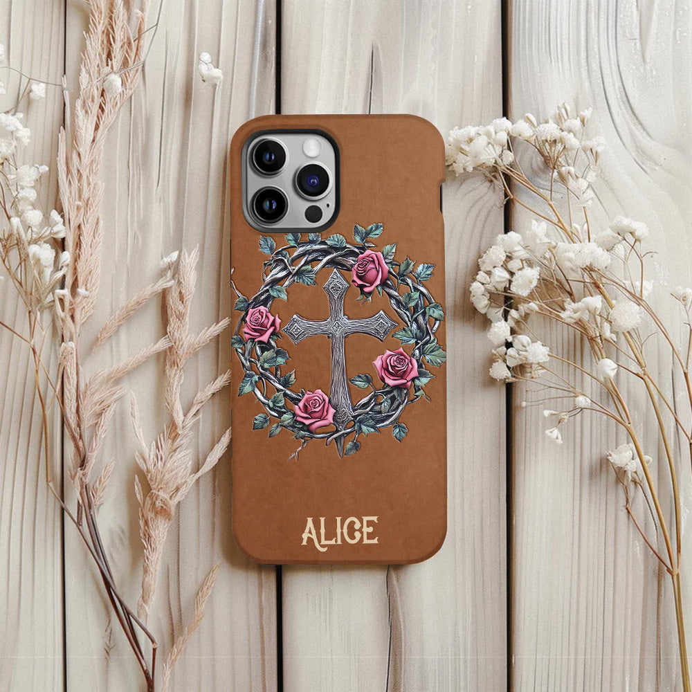 Croire - Coque de téléphone personnalisée avec impression chrétienne intégrale