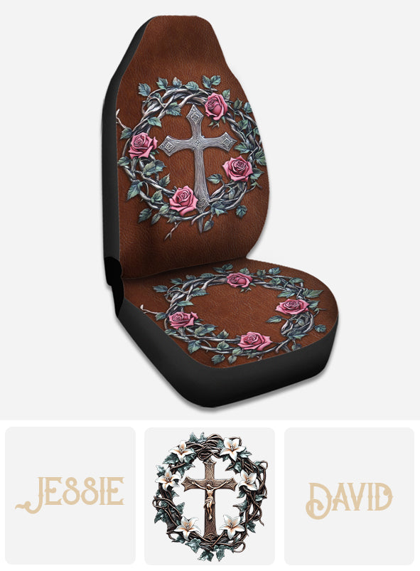 Believe - Personalized Christian Seat Covers