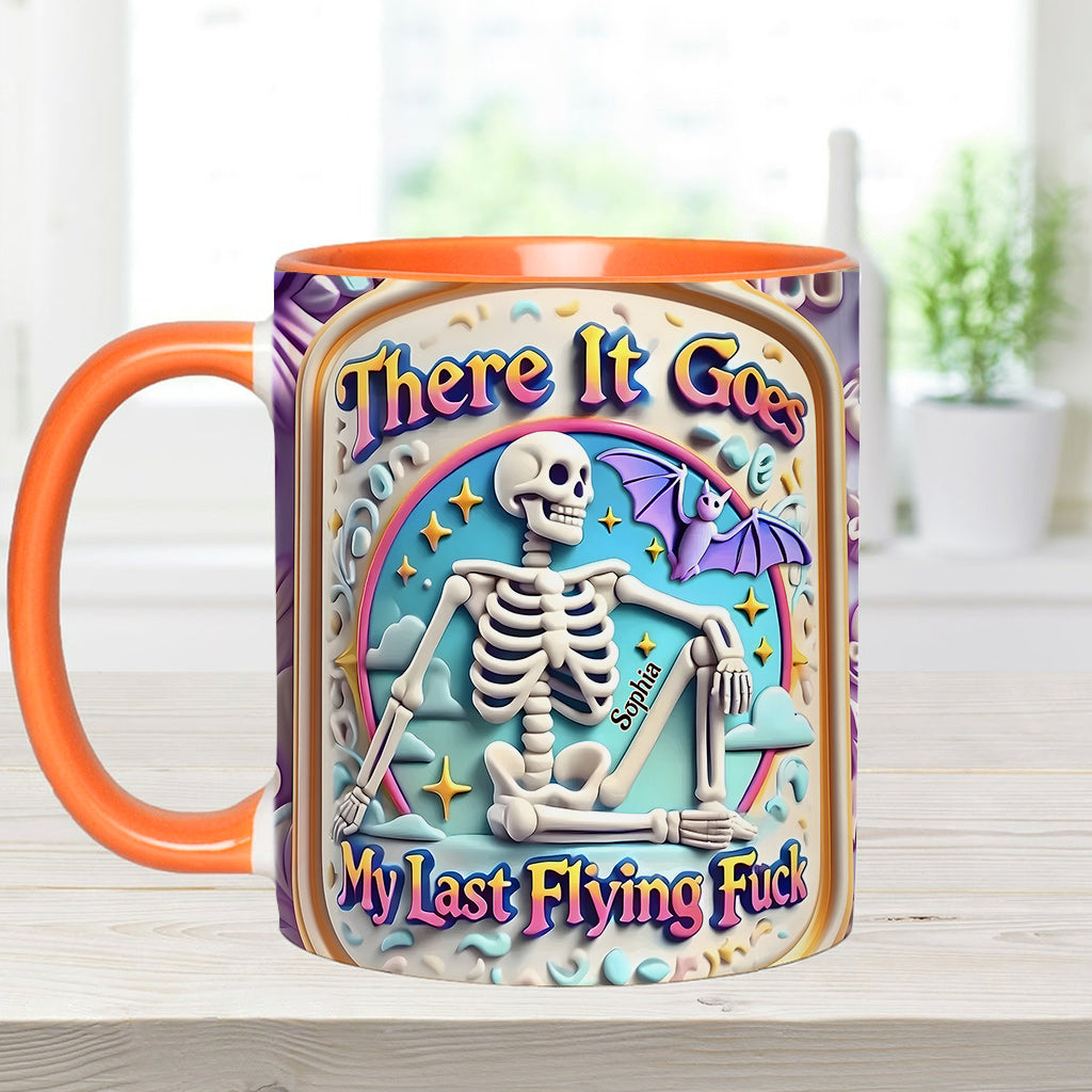 My Last Flying Fuck - Personalized Colleague Accent Mug