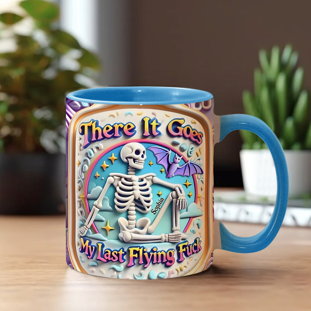 My Last Flying Fuck - Personalized Colleague Accent Mug