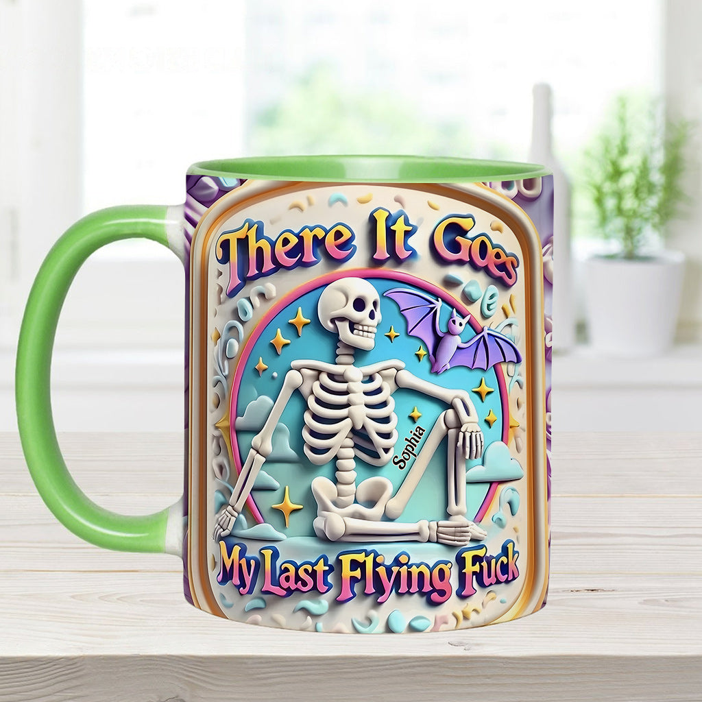 My Last Flying Fuck - Personalized Colleague Accent Mug