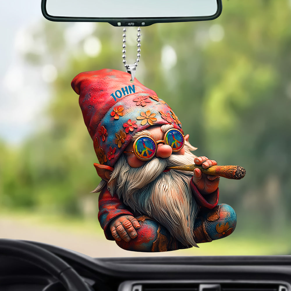 Hippie Soul - Personalized Hippie Car Ornament