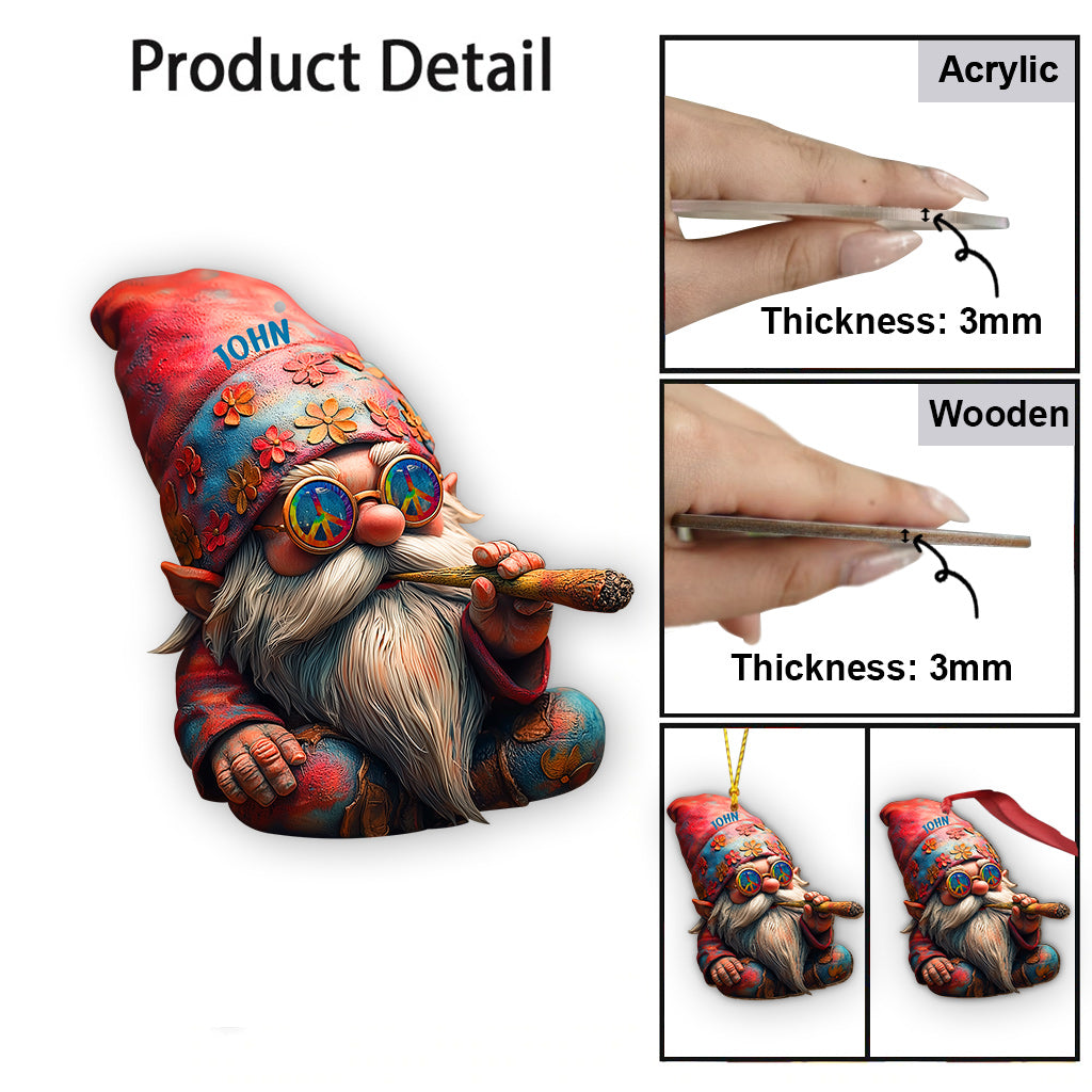 Hippie Soul - Personalized Hippie Ornament