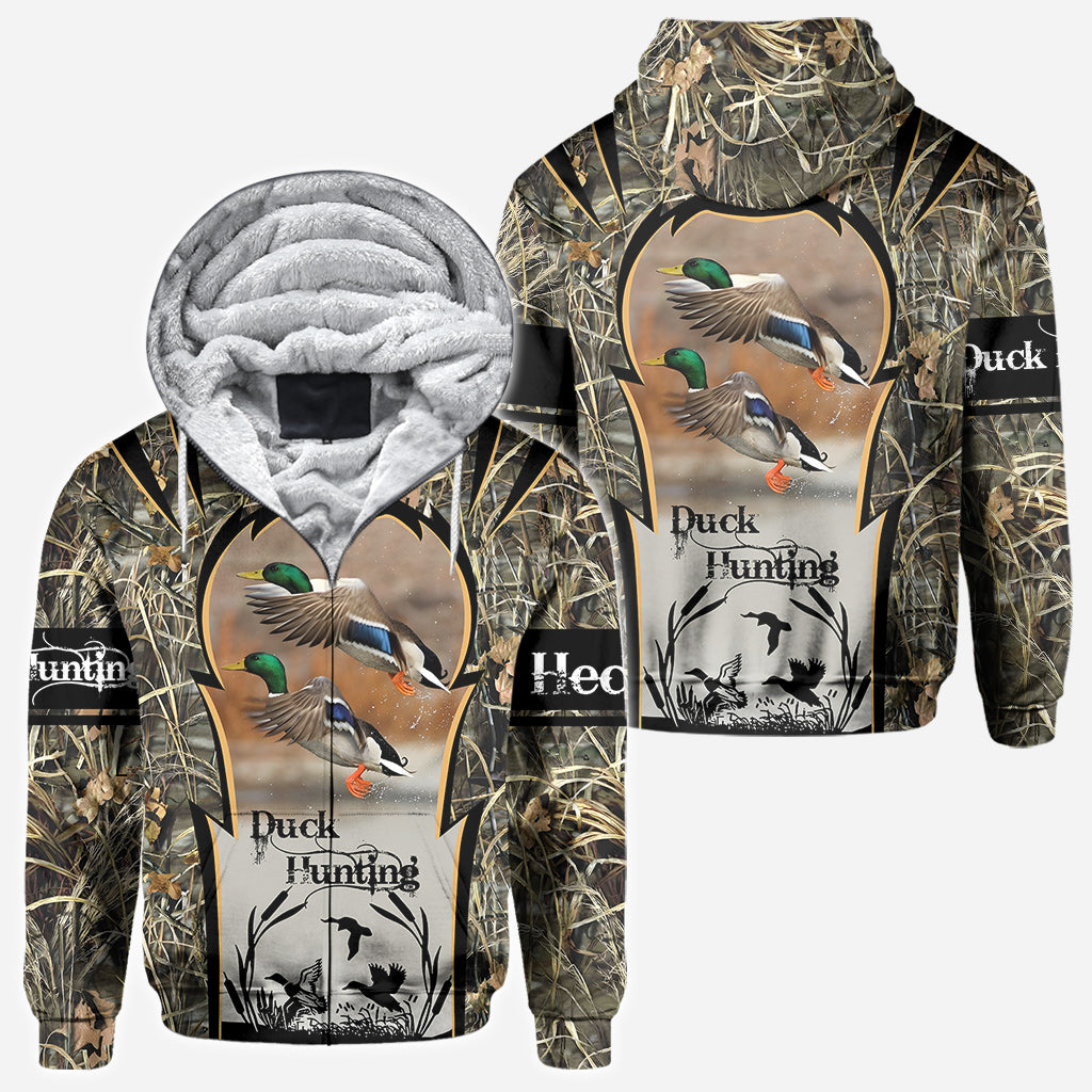 Duck Hunting - Personalized Hunting All Over Shirt