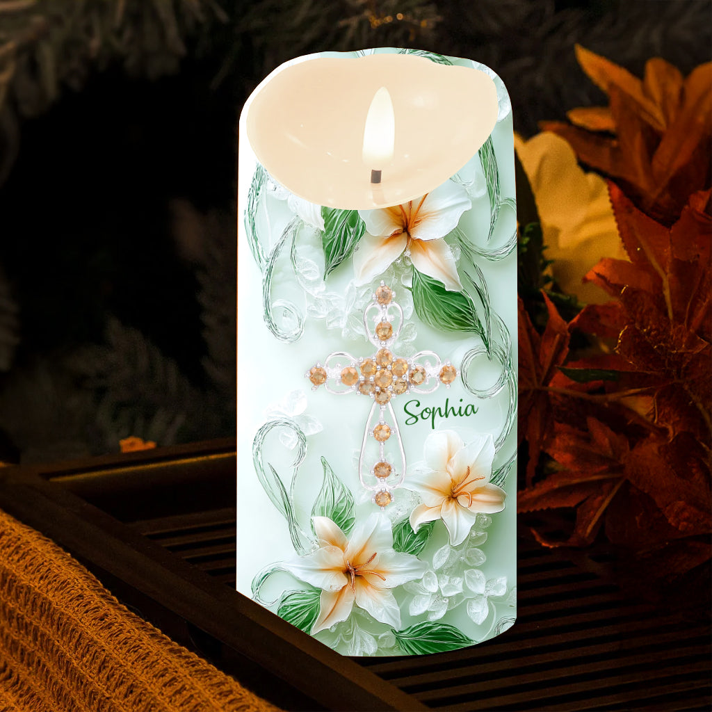 Be The Light - Personalized Christian Flameless Candle