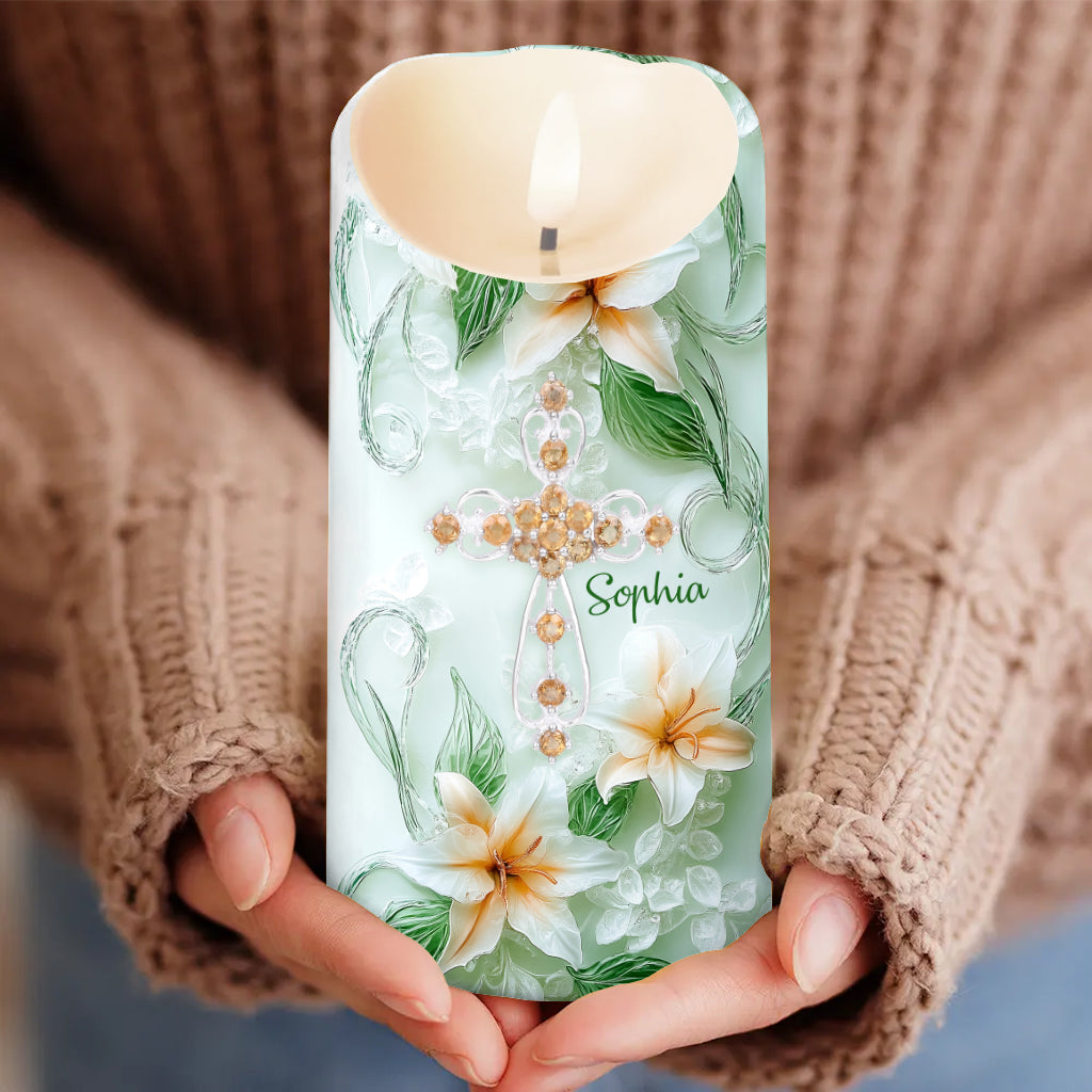 Be The Light - Personalized Christian Flameless Candle