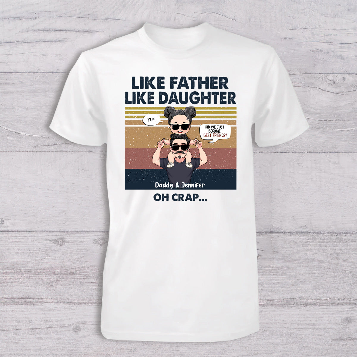 Did We Just Become Best Friends? - Gift for dad, newborn, baby/infant (0-1 year), new dad - Personalized Set