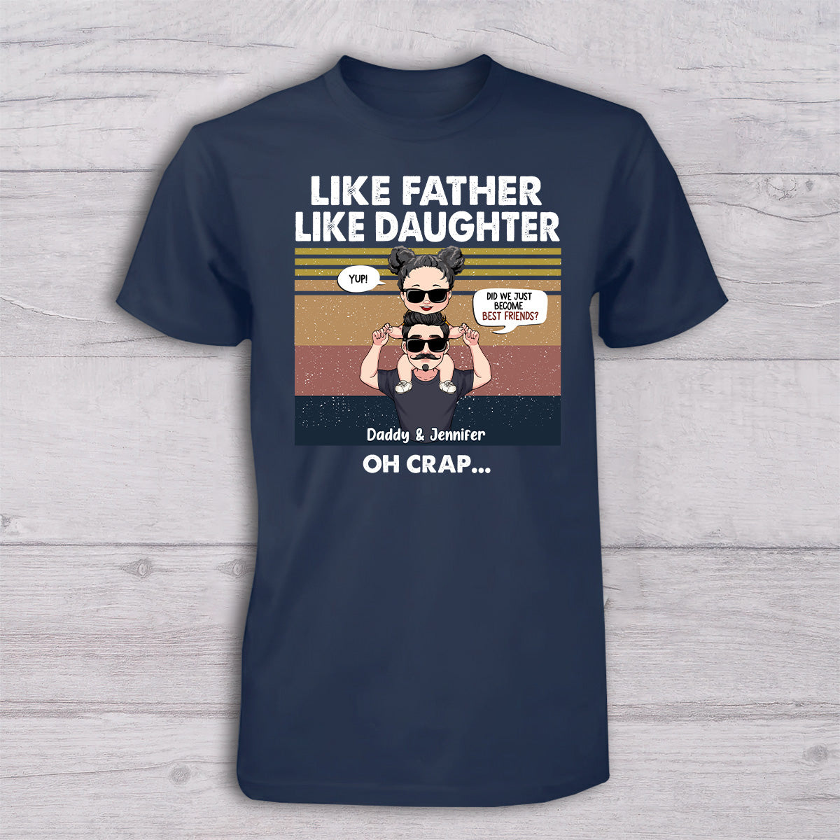 Did We Just Become Best Friends? - Gift for dad, newborn, baby/infant (0-1 year), new dad - Personalized Set