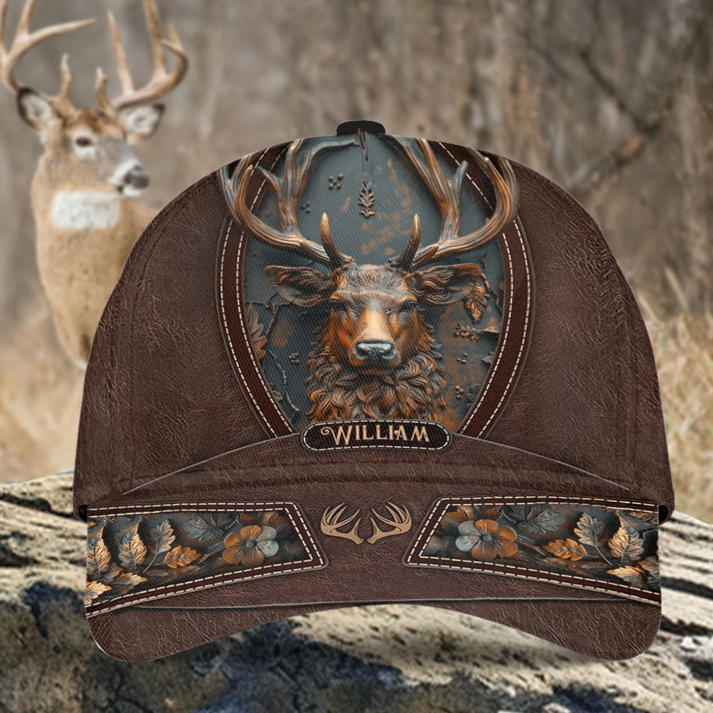 Stunning Deer - Personalized Hunting Classic Cap