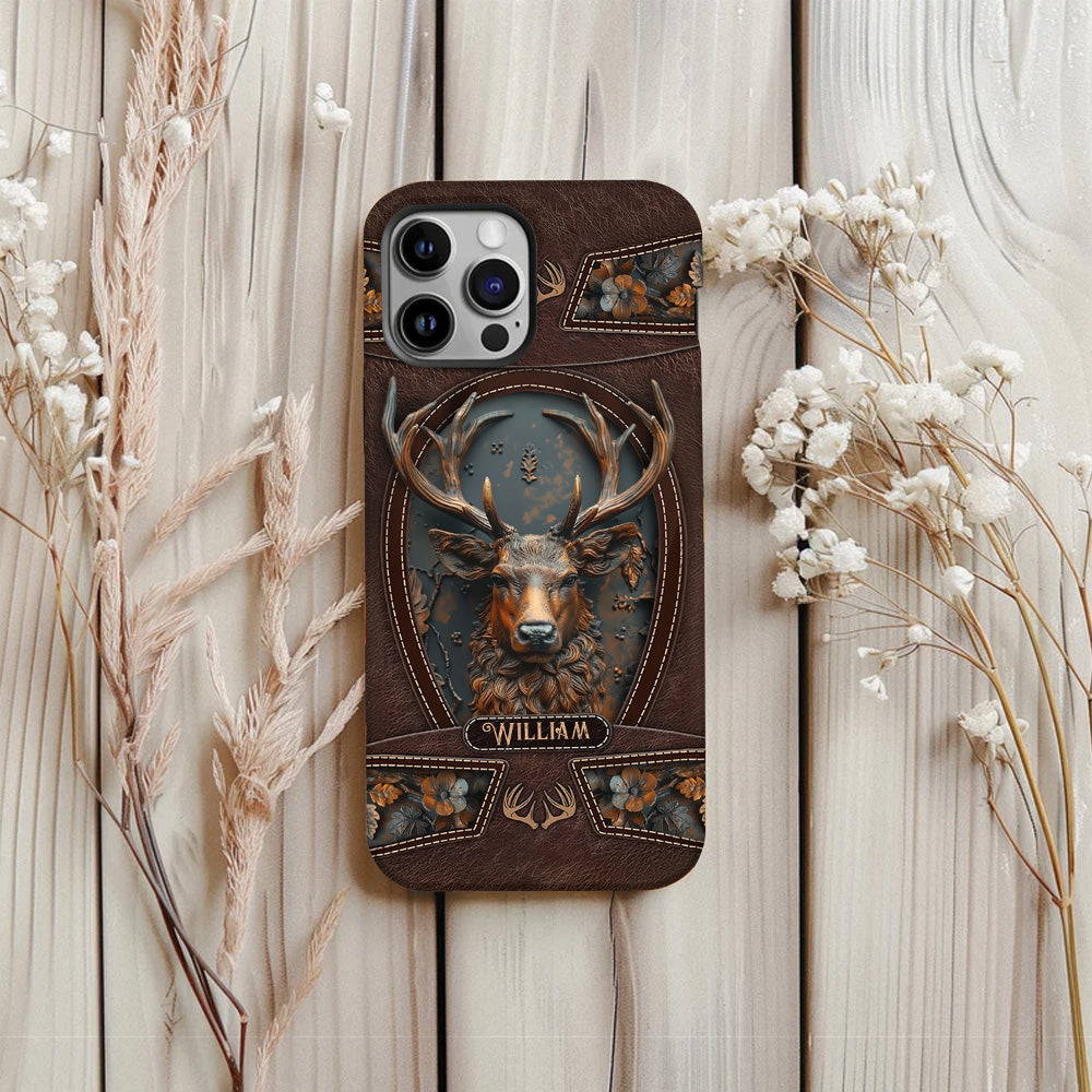 Stunning Deer - Personalized Hunting Full Print Phone Case