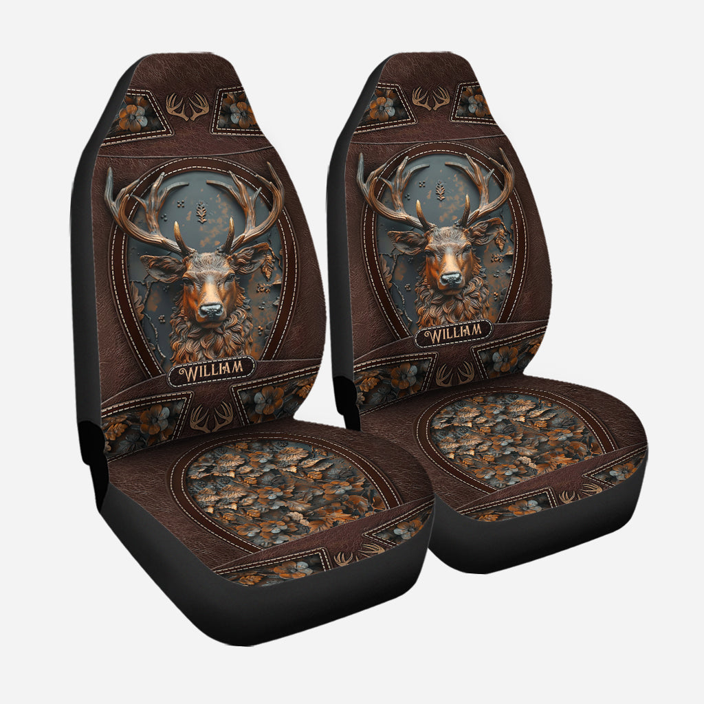 Stunning Deer - Personalized Hunting Seat Covers