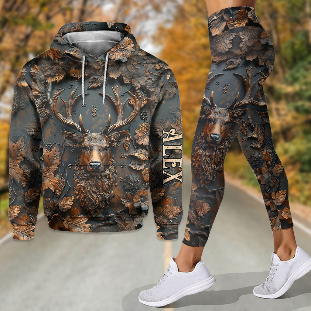 Chasse pour la vie - Sweat à capuche et legging de chasse personnalisés