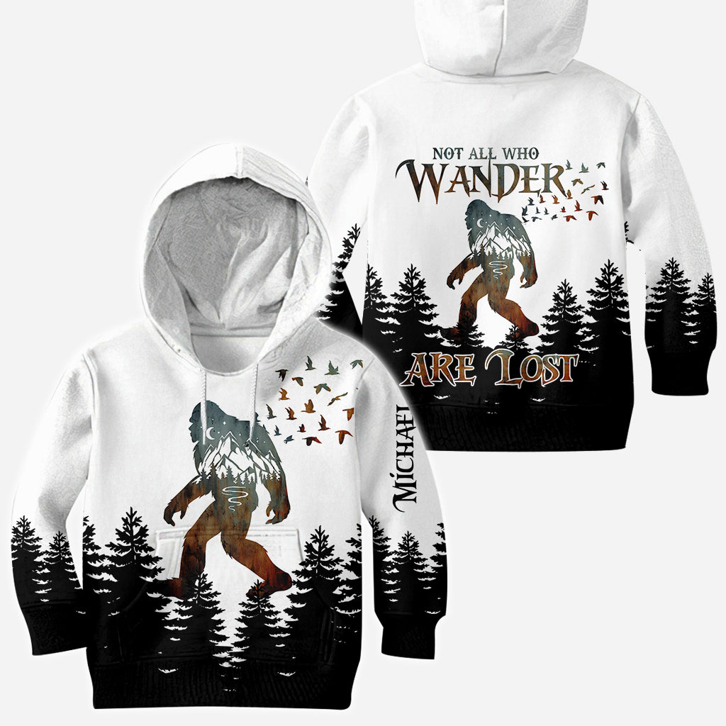 Tous ceux qui errent ne sont pas perdus - T-shirt de camping personnalisé