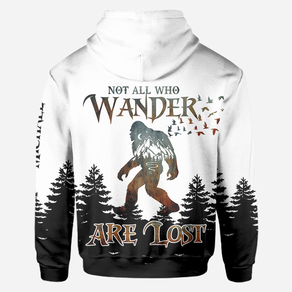 Tous ceux qui errent ne sont pas perdus - T-shirt de camping personnalisé