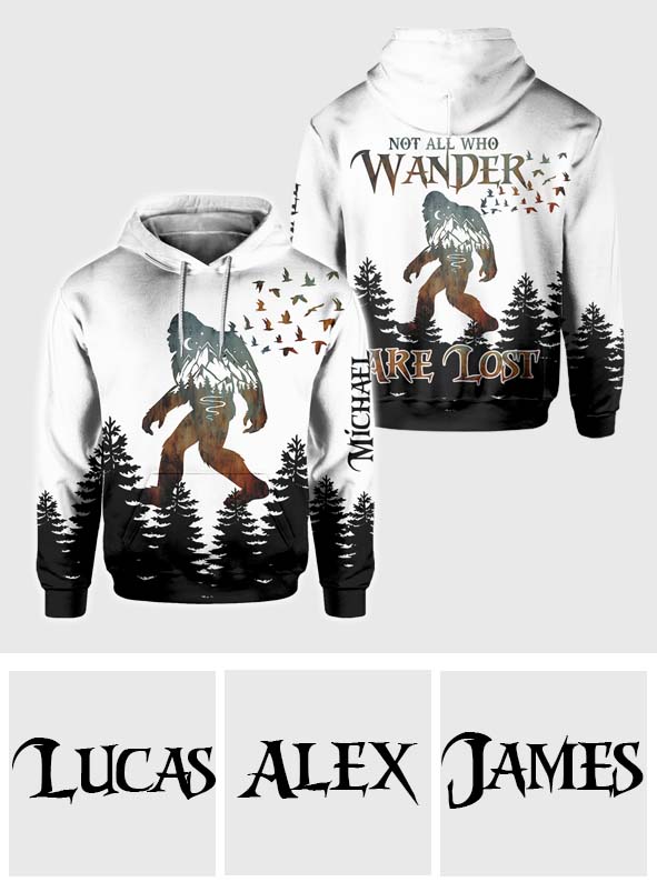 Tous ceux qui errent ne sont pas perdus - T-shirt de camping personnalisé