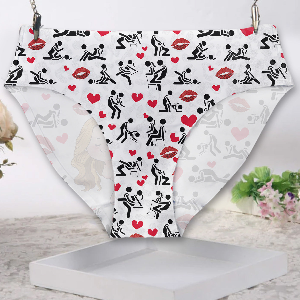 Ce soir ou pas ce soir ? Culottes personnalisées pour couples de femmes