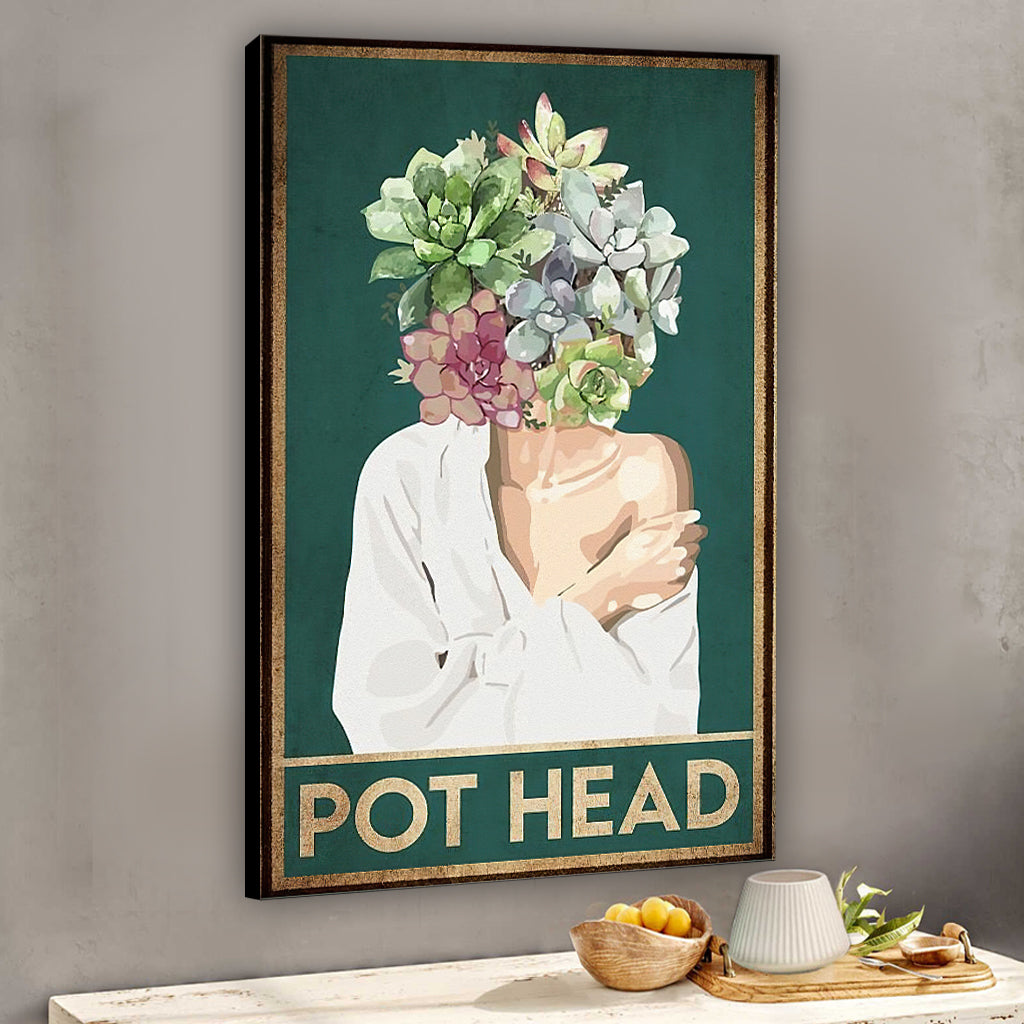Pot Head - Affiche de jardinage 1121