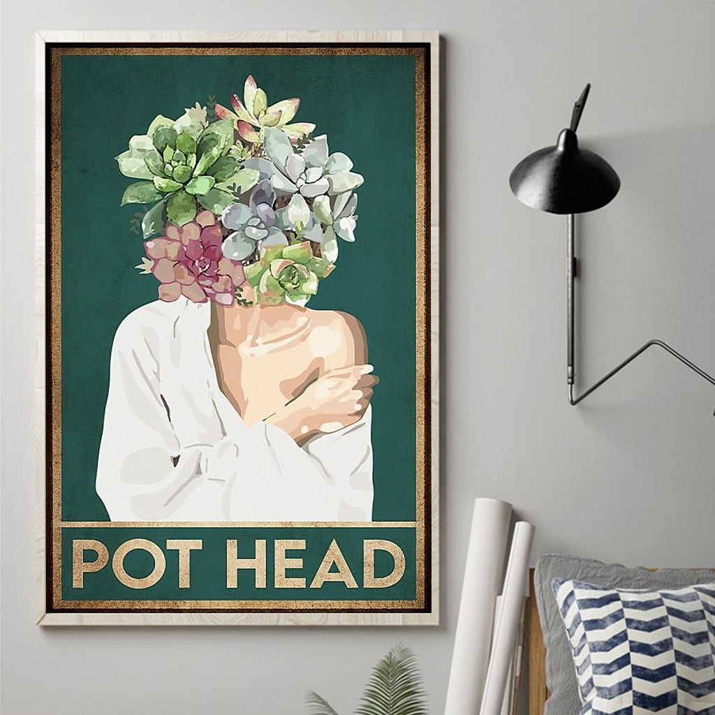 Pot Head - Affiche de jardinage 1121
