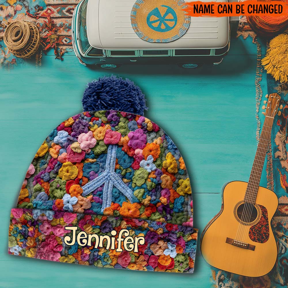 Hippie Soul - Bonnet hippie personnalisé