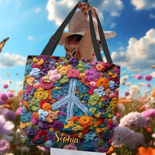 Hippie Soul - Personalized Hippie Tote Bag