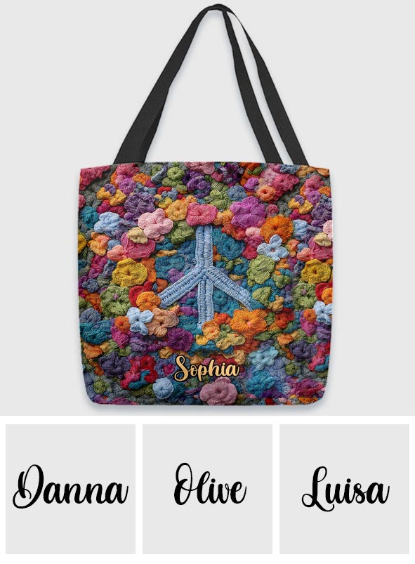 Hippie Soul - Personalized Hippie Tote Bag