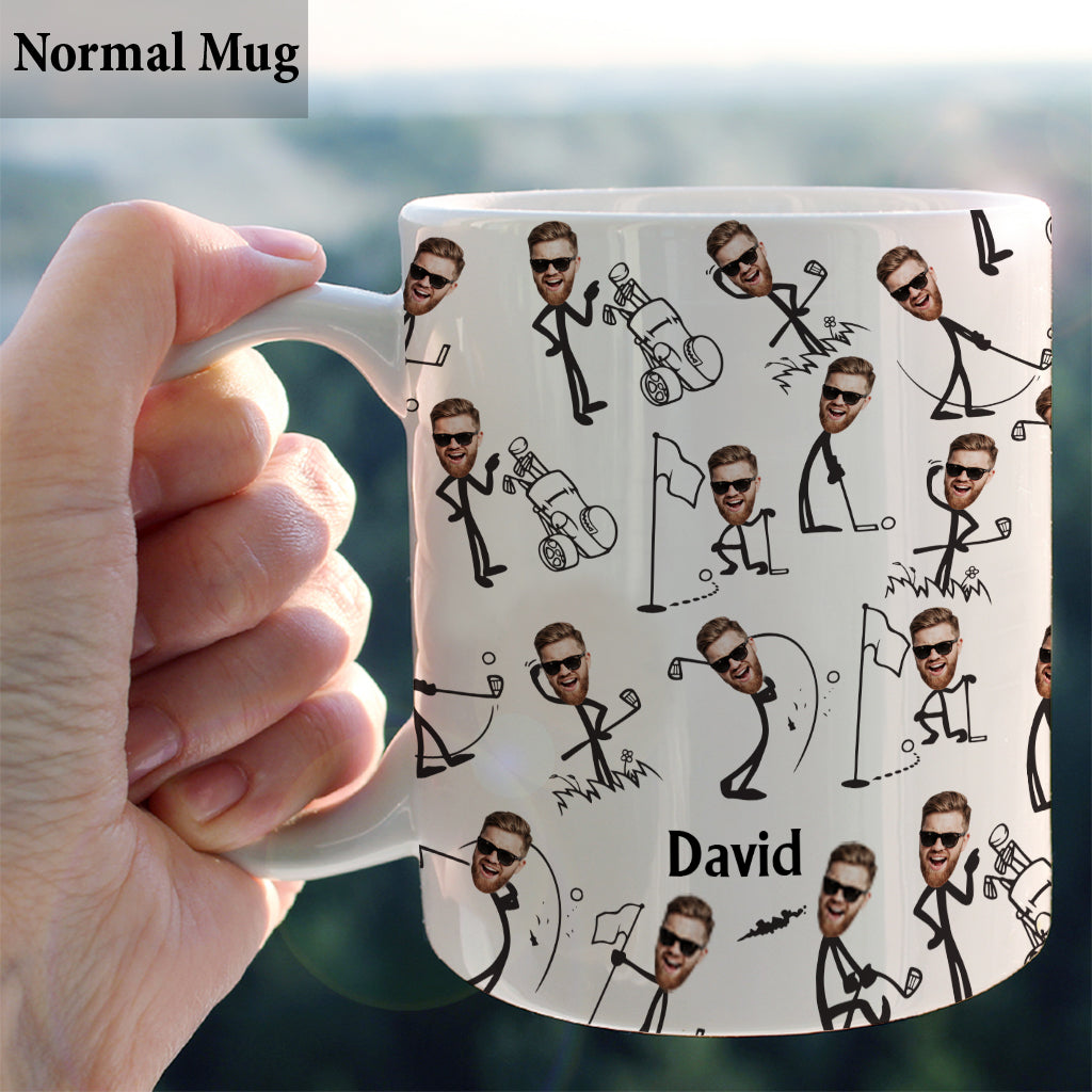 Funny Gift For Golf Dad, Husband, Uncle... - Personalized Golf Mug