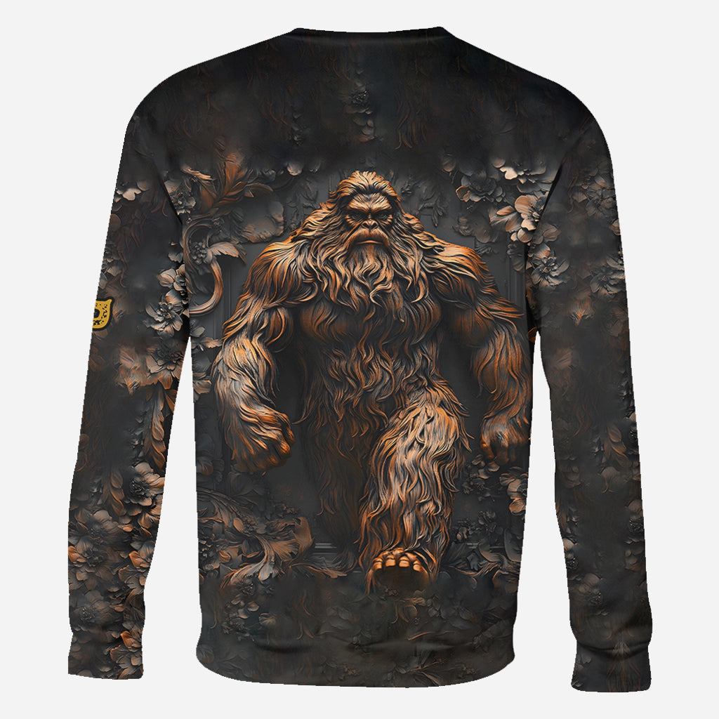 Bigfoot Saw Me - Personalized Camping All Over Shirt